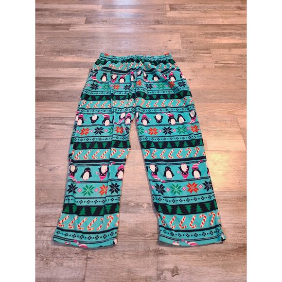 Sleep chic xl women's holiday Christmas fleece pajama bottoms - Picture 1 of 8